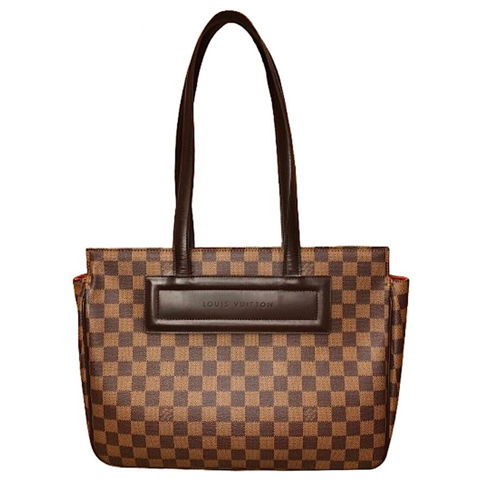 LOUIS VUITTON Damier Ebene PARIOLI Tote Shoulder Bag COMES WITH: DUST BAG, COA - Picture 6 of 17